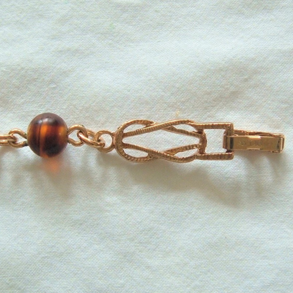 Vintage Bracelet Gold Tone Avon Tortelle - Picture 4 of 8